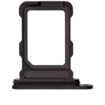 Suport (Dual Sim) Card Tray iPhone 16 Pro / 16 Pro Max (Black Titanium) - imagine 3