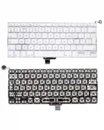 Tastatura Laptop Apple Tastatura UK English Cu Backlight Si Suruburi MacBook 13" A1342 2009-2010 - imagine 2