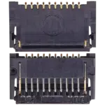 Conector FPC Baterie MacBook Pro 13" A1708 / A2159 / A2251 / A2289 (2016-2020) / A2338 (2020) (10 Pin) - imagine 2