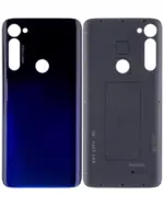 Capac Spate Sticla Motorola Moto G Stylus 6.4" (XT2043 / 2020) Genuine OEM (Mystic Indigo) - imagine 2
