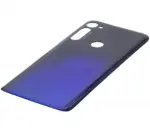 Capac Spate Sticla Motorola Moto G Stylus 6.4" (XT2043 / 2020) Genuine OEM (Mystic Indigo) - imagine 4