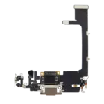 Cablu Flex Port Incarcare Cu Placa iPhone 11 Pro Used OEM Pull (Gold)