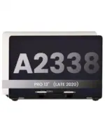 Display Laptop Apple Ansamblu Display Complet MacBook Pro 13" A2338 2020 Pull A Silver - imagine 3