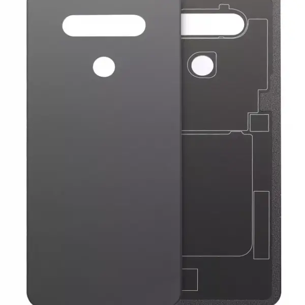 Capac Spate Sticla LG K51 (Black)