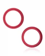 Inel Protectie Camera Spate Telefon iPhone 13 / 13 Mini (Red) (2 Piece Set) - imagine 3