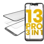 Sticla iPhone 13 Pro 3 in 1 (Sticla + OCA preinstalat + rama)
