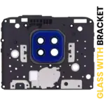Lentila Camera Spate Cu Suport Fixare Motorola Moto G9 Play (XT2083 / 2020) (Blue)