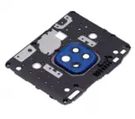 Lentila Camera Spate Cu Suport Fixare Motorola Moto G9 Play (XT2083 / 2020) (Blue) - imagine 4