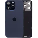 Back Glass w/ MagSafe Magnet & NFC & Flashlight Flex Telefon iPhone 15 Pro Max Original (Blue Titanium) - imagine 2