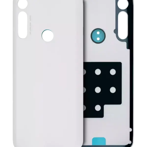 Capac Spate Sticla Motorola Moto G Fast (XT2045-3 / 2020) (Pearl White)