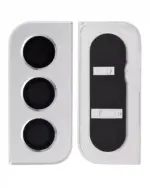 Lentila Camera Spate Cu Rama Metalica Samsung Galaxy S21 5G (Phantom White) - imagine 2