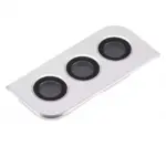 Lentila Camera Spate Cu Rama Metalica Samsung Galaxy S21 5G (Phantom White) - imagine 4
