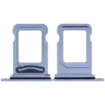 Suport (Dual Sim) Card Tray iPhone 14 / 14 Plus (Blue) - imagine 2