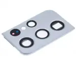 Lentila Camera Spate Cu Rama De Protectie Si Inel Telefon Samsung Galaxy S21 Ultra (Phantom Silver) - imagine 4
