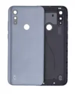 Capac Spate Sticla Motorola Moto E6i (XT2053-5 / 2021) (Titanium Gray)