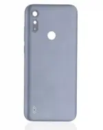 Capac Spate Sticla Motorola Moto E6i (XT2053-5 / 2021) (Titanium Gray) - imagine 3