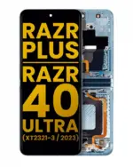 Ansamblu Display Motorola Moto Razr Plus 2023 / Razr 40 Ultra (XT2321 / 2023) Refurbished (Glacier Blue)