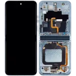 Ansamblu Display Motorola Moto Razr Plus 2023 / Razr 40 Ultra (XT2321 / 2023) Refurbished (Glacier Blue) - imagine 7