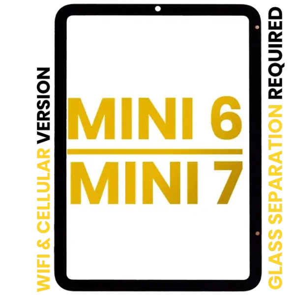 Touchscreen (Digitizer) iPad Mini 6 (2021) / Mini 7 (2024) (WiFi / Cellular) Premium