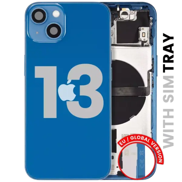 Carcasa Spate iPhone 13 Pull B (Blue)
