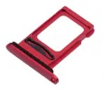 Suport (Dual Sim) Card Tray iPhone 11 (Red) - imagine 5