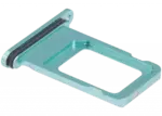Suport (Dual Sim) Card Tray iPhone 11 (Green) - imagine 4