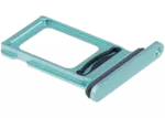 Suport (Dual Sim) Card Tray iPhone 11 (Green) - imagine 5