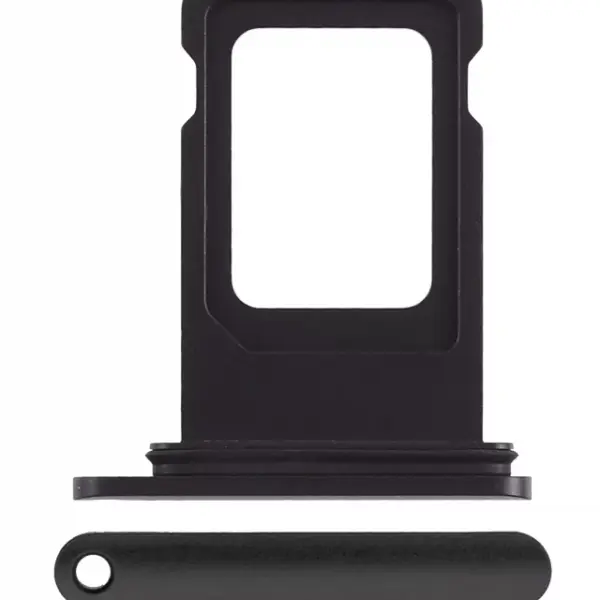 Suport (Dual Sim) Card Tray iPhone XR (Black)