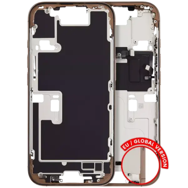 Carcasa Mijloc Mid-Frame iPhone 16 Pro Pull A (Desert Titanium)