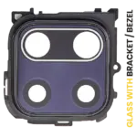 Lentila Camera Spate Cu Bracket/ Rama Telefon Xiaomi Redmi Note 9 Pro
