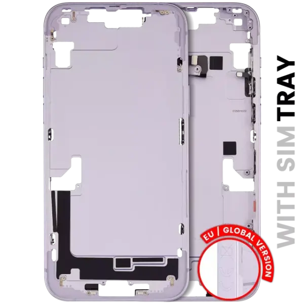 Carcasa Mijloc Mid-Frame iPhone 14 Plus Pull C (Purple)