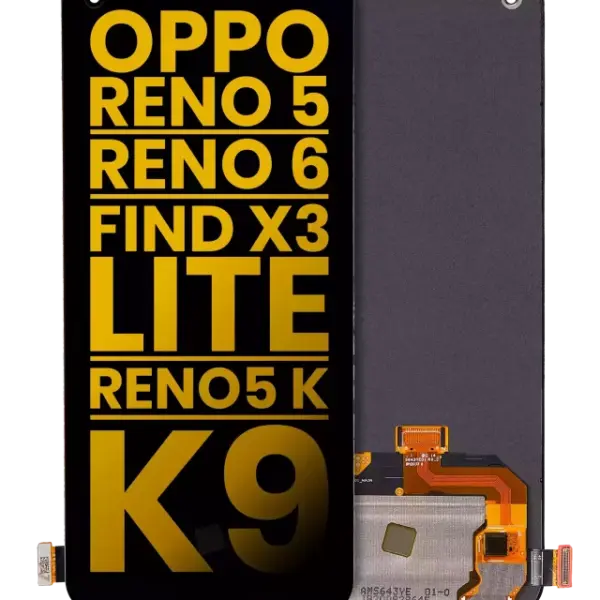 Ansamblu Display (Fara Rama) OPPO Reno 5 / Reno 6 / Find X3 Lite / Reno5 K / K9 Refurbished