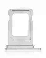 Suport (Dual Sim) Card Tray iPhone 14 Pro / 14 Pro Max (Silver) - imagine 3