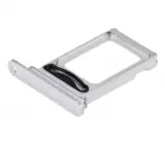 Suport (Dual Sim) Card Tray iPhone 14 Pro / 14 Pro Max (Silver) - imagine 4