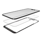 Sticla iPhone 14 Pro Max 3 in 1 (Sticla + OCA preinstalat + rama) - imagine 3