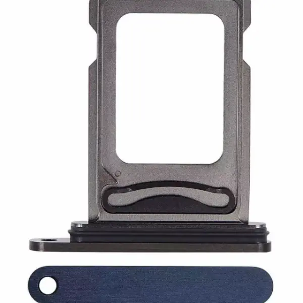 Suport (Dual Sim) Card Tray iPhone 15 Pro / 15 Pro Max (Blue Titanium)