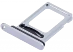 Suport (Dual Sim) Card Tray iPhone 15 / 15 Plus (Blue) - imagine 4
