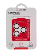 Sticla Protectie Camera iPhone 16 Pro / 16 Pro Max (White Titanium) – Clear Rings