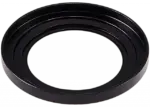 Sticla Protectie Camera iPhone 16E / 17E – Clear Rings (Black) - imagine 4
