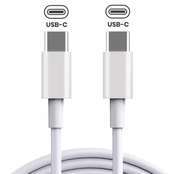 Oferte Black Friday Cablu De Date Si Incarcare USB-C la USB-C 60W MacBook (1.8 m / 6 ft) (generic)