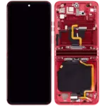 Ansamblu Display Interior Motorola Moto Razr Plus 2023 / Razr 40 Ultra (XT2321 / 2023) Refurbished (Viva Magenta) - imagine 2