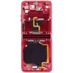 Ansamblu Display Interior Motorola Moto Razr Plus 2023 / Razr 40 Ultra (XT2321 / 2023) Refurbished (Viva Magenta) - imagine 4