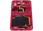 Ansamblu Display Interior Motorola Moto Razr Plus 2023 / Razr 40 Ultra (XT2321 / 2023) Refurbished (Viva Magenta) - imagine 7