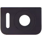 Lentila Camera Spate (Glass Only) Cu Adeziv Telefon Motorola Moto Edge 30 Neo (XT2245-1 / 2022) (Aqua Foam) - imagine 3