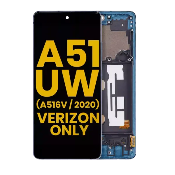 Display Telefon Samsung Galaxy A51 5G UW (A516V / 2020) Refurbished (Prism Bricks Blue)