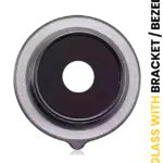 Lentila Camera Spate (Macro) Cu Bracket /Rama Telefon Xiaomi Redmi Note 13 Pro Plus 5G (Silver)