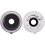 Lentila Camera Spate (Macro) Cu Bracket /Rama Telefon Xiaomi Redmi Note 13 Pro Plus 5G (Silver) - imagine 2