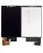 Ansamblu Display BlackBerry KEY2 (BBF100 Series) Refurbished (Black) (Fara Rama) - imagine 2