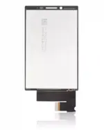 Ansamblu Display BlackBerry KEY2 (BBF100 Series) Refurbished (Black) (Fara Rama) - imagine 4