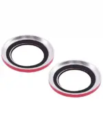 Sticla Protectie Camera iPhone 13 / 13 Mini – Clear Rings (Red) - imagine 3